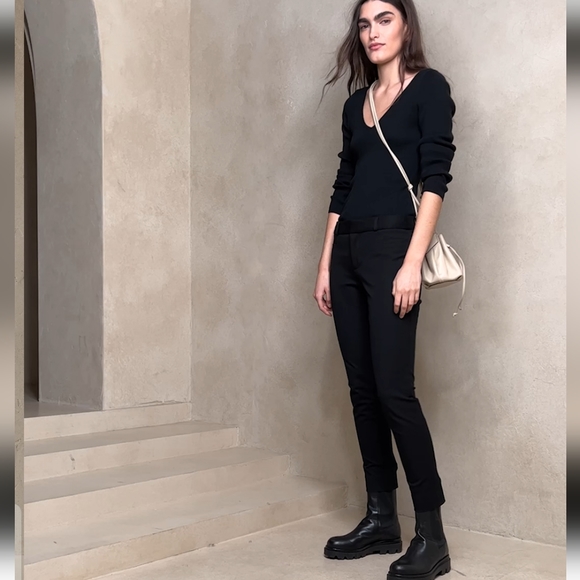 Sloan Crop Petite Pant - Picture 4 of 11